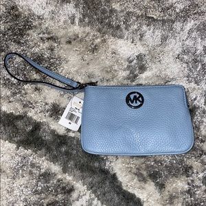 Michael Kors Baby Blue Wristlet